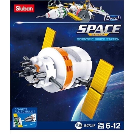 Sluban Sluban 731F SPACE - Scientific Space Station Building Brick Kit ...